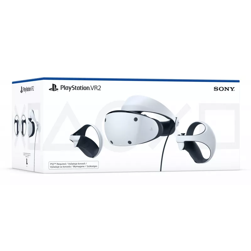 Sony PlayStation VR2 Dedicated head mounted display 560 g Juoda, White