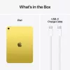 Planšetinis kompiuteris Apple iPad 11 colių, 128 GB, A16 lustas, iPadOS 18, geltona, Wi‑Fi 6, USB-C
