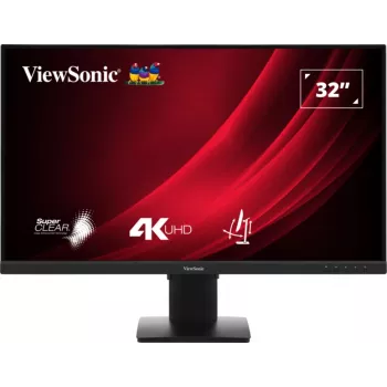 Viewsonic VG3208-4K kompiuterio monitorius 81,3 cm (32 colių) 3840 x 2160 pikselių 4K Ultra HD LED juodas