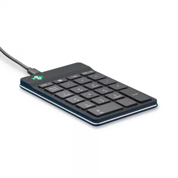 R-Go Tools Skaitmeninė klaviatūra R-Go Numpad Break, ergonominė skaitmeninė klaviatūra su pertraukų programine įranga, laidinė, juoda