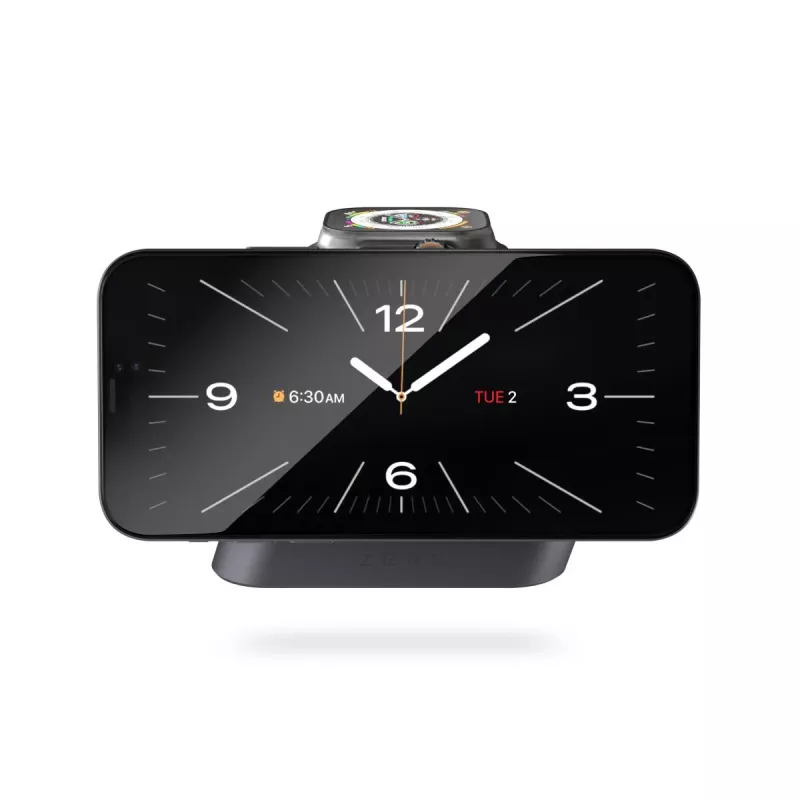 ZENS Nightstand Charger Pro 2 Juodas