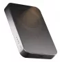 ZENS Powerbank plonas Qi2 Al 10000mAh Juoda