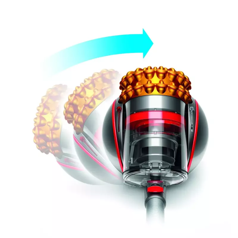 Cilindrinis dulkių siurblys Dyson Cinetic Big Ball Multi Floor 2 — 700 W, 0,8 l, 150 AW siurbimo galia, be maišelio, 9,64 m veikimo spindulys