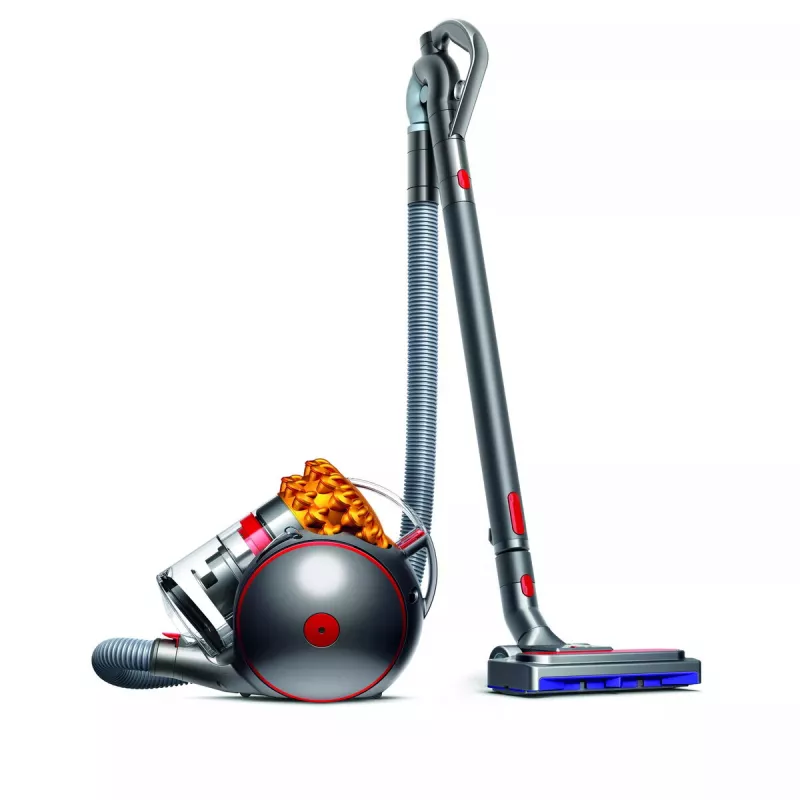 Cilindrinis dulkių siurblys Dyson Cinetic Big Ball Multi Floor 2 — 700 W, 0,8 l, 150 AW siurbimo galia, be maišelio, 9,64 m veikimo spindulys