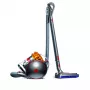 Cilindrinis dulkių siurblys Dyson Cinetic Big Ball Multi Floor 2 — 700 W, 0,8 l, 150 AW siurbimo galia, be maišelio, 9,64 m veikimo spindulys