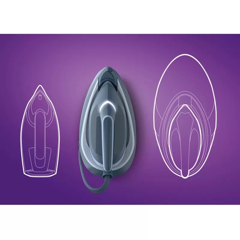 “Philips 6000” serijos garinimo stotis PSG6042/20 2400 W 1,8 l SteamGlide Advanced Mėlyna
