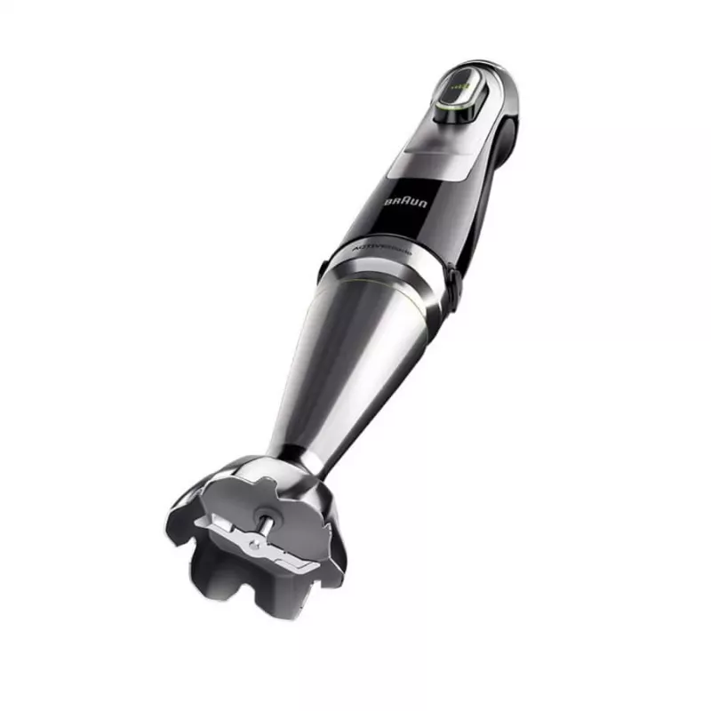 Braun MultiQuick 9 MQ9147X 0.6 L panardinamasis trintuvas 1200 W Juoda, nerūdijantis plienas