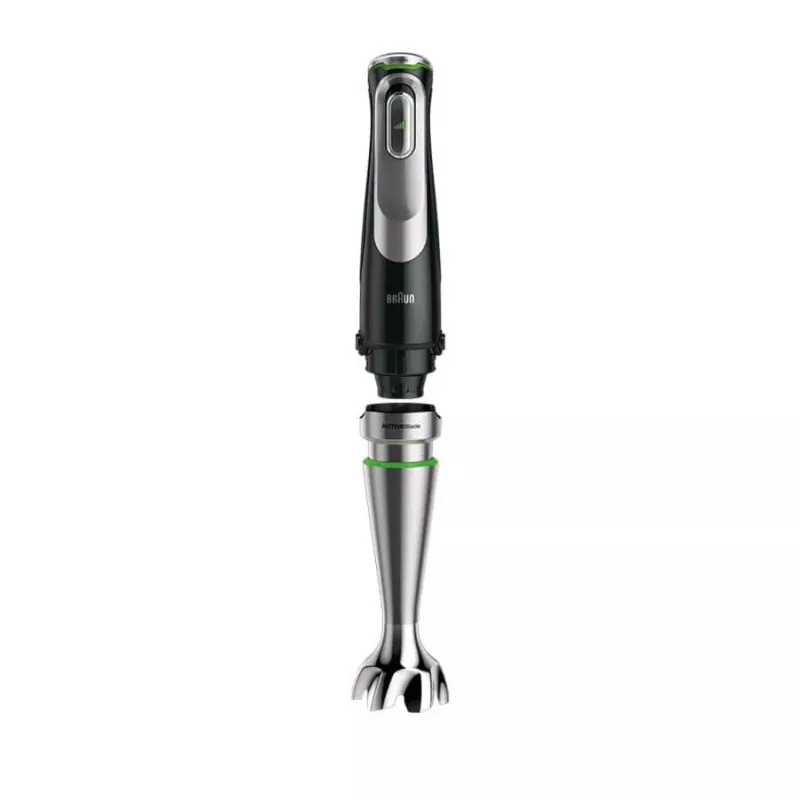 Braun MultiQuick 9 MQ9147X 0.6 L panardinamasis trintuvas 1200 W Juoda, nerūdijantis plienas