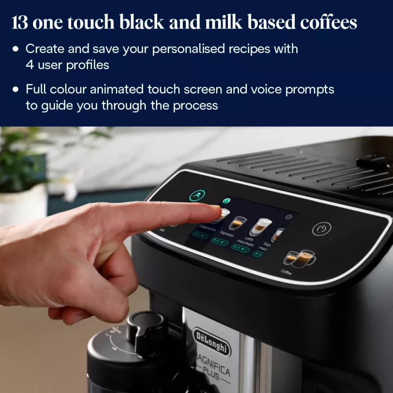 De’Longhi Magnifica Plus ECAM320.60.B visiškai automatinis espreso aparatas 1,9 l