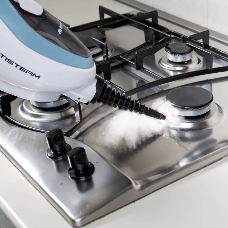 Ariete 4164/00 garų šluota 0,35 l 1500 W balta, šviesiai mėlyna