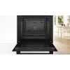 Įmontuojama elektrinė orkaitė Bosch Serie 4 HRG312BB4, 71 L, 3600 W, juoda, jutiklinis valdymas, A+