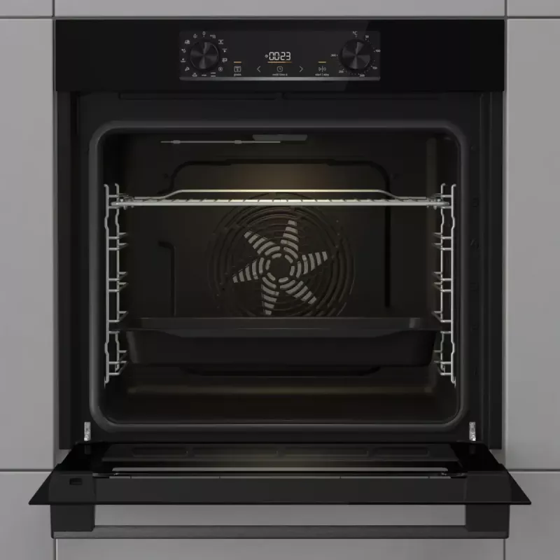 Įmontuojama orkaitė Gorenje BO6737E02BG, daugiafunkcė