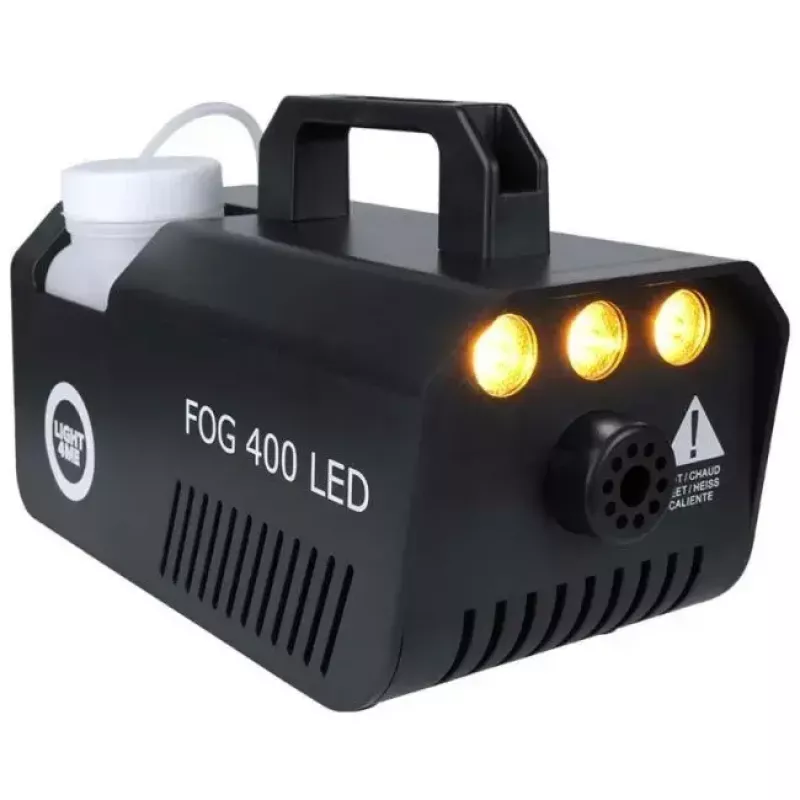 Dūmų mašina Light4Me GIG SET 1 400W LED — dūmų generatorius su 400W LED apšvietimu, IP20, rinkinį sudaro dūmų ir rūko generatorius