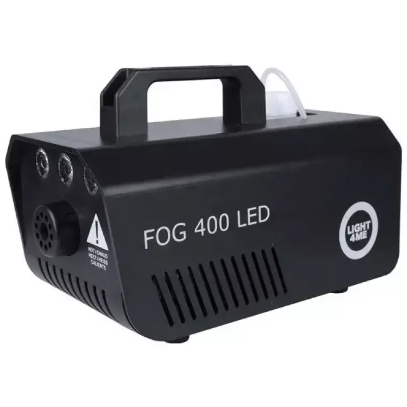Dūmų mašina Light4Me GIG SET 1 400W LED — dūmų generatorius su 400W LED apšvietimu, IP20, rinkinį sudaro dūmų ir rūko generatorius