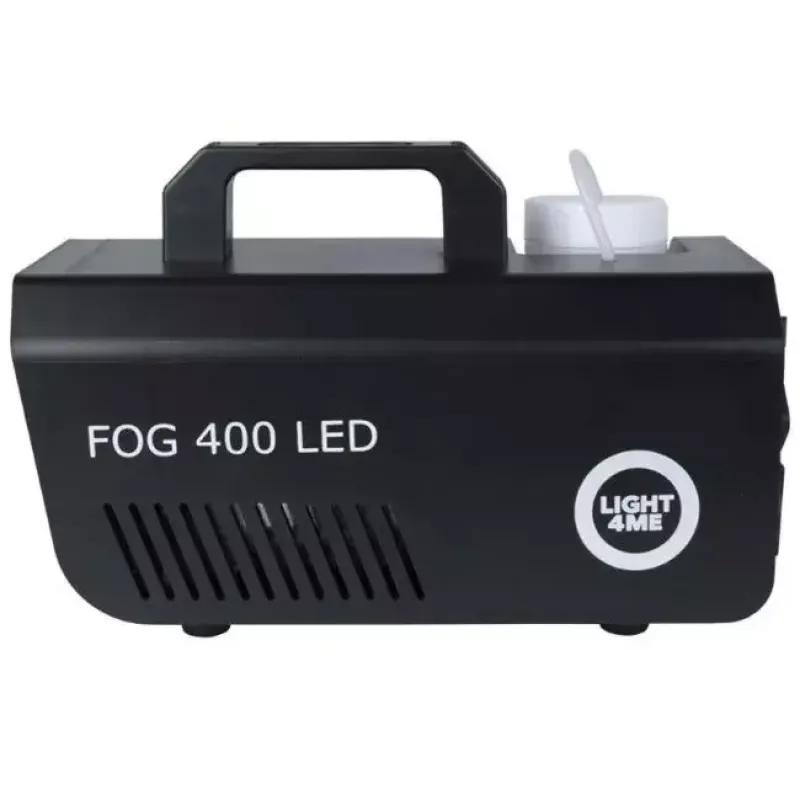Dūmų mašina Light4Me GIG SET 1 400W LED — dūmų generatorius su 400W LED apšvietimu, IP20, rinkinį sudaro dūmų ir rūko generatorius