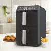 Elektrinė oro gruzdintuvė Maestro MR-761, 10 l talpa, 2400 W, 12 programų, 80–200 °C, dviguba konstrukcija, juoda