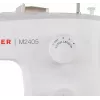Pusiau automatinė siuvimo mašina SINGER M2405 — mechaninė, 11 programų, 8 dygsnių raštai, 70 W, balta
