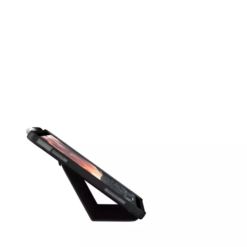 Folio Case Urban Armor Gear Plyo 27,7 cm 10,9 colio juodas permatomas