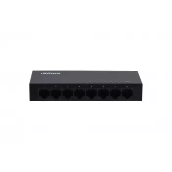 Dahua Technology Access 8 prievadų nevaldomas gigabitinis komutatorius, Nevaldomas, L2, Gigabit Ethernet (10/100/1000)