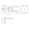 Laikiklis Dahua Technology DH-PFB206W Universalus Baltas 3/4 colio sriegis