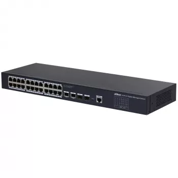 Dahua Technology SG4028 valdomas L2 Gigabit Ethernet (10/100/1000) juodas