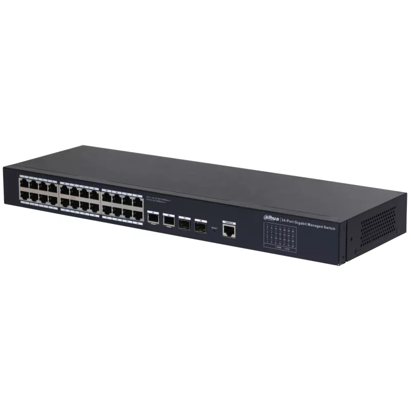 Dahua Technology SG4028 valdomas L2 Gigabit Ethernet (10/100/1000) juodas