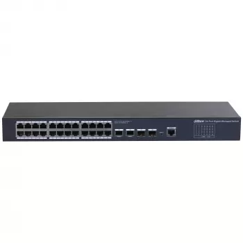 Dahua Technology SG4028 valdomas L2 Gigabit Ethernet (10/100/1000) juodas