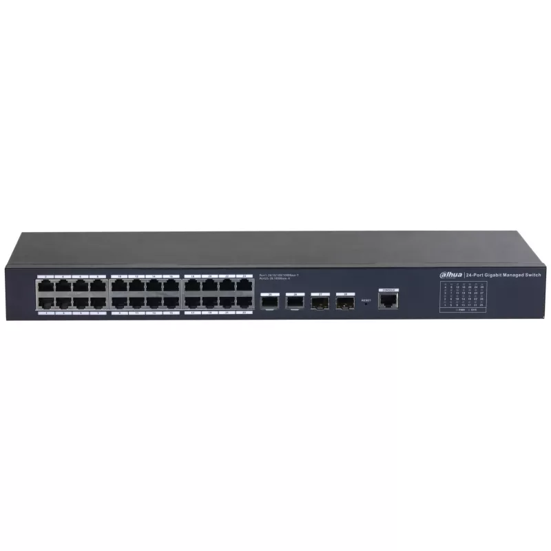 Dahua Technology SG4028 valdomas L2 Gigabit Ethernet (10/100/1000) juodas