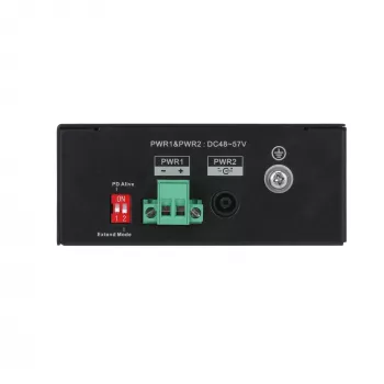 Dahua Technology PFS3110-8ET-96-V2 nevaldomas Fast Ethernet (10/100) maitinimas per Ethernet (PoE) 10U juodas