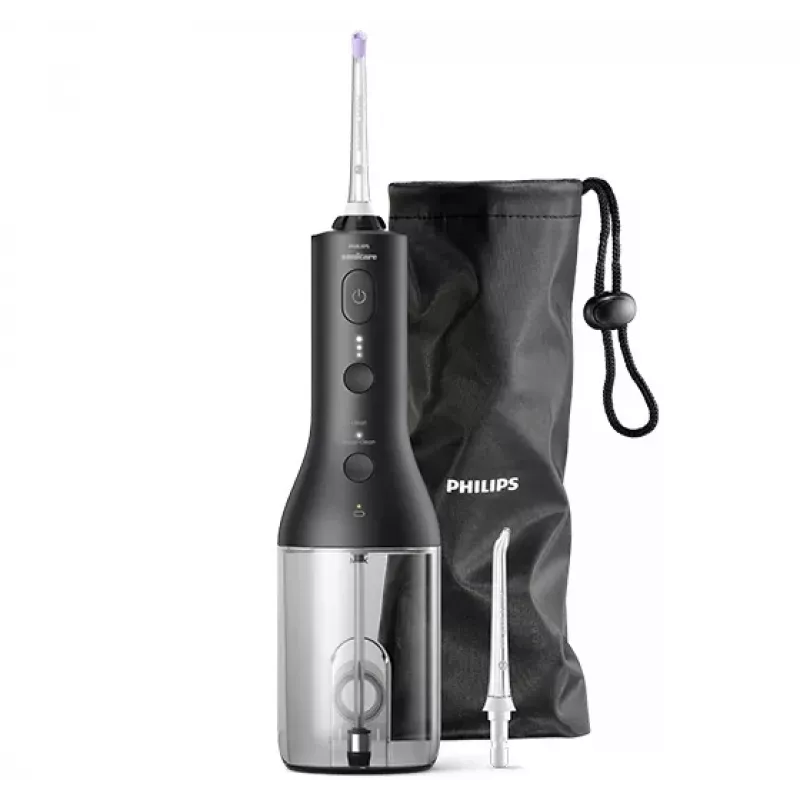 Philips Sonicare 3000 serijos belaidis „Power Flosser“ HX3826/33 - Juoda