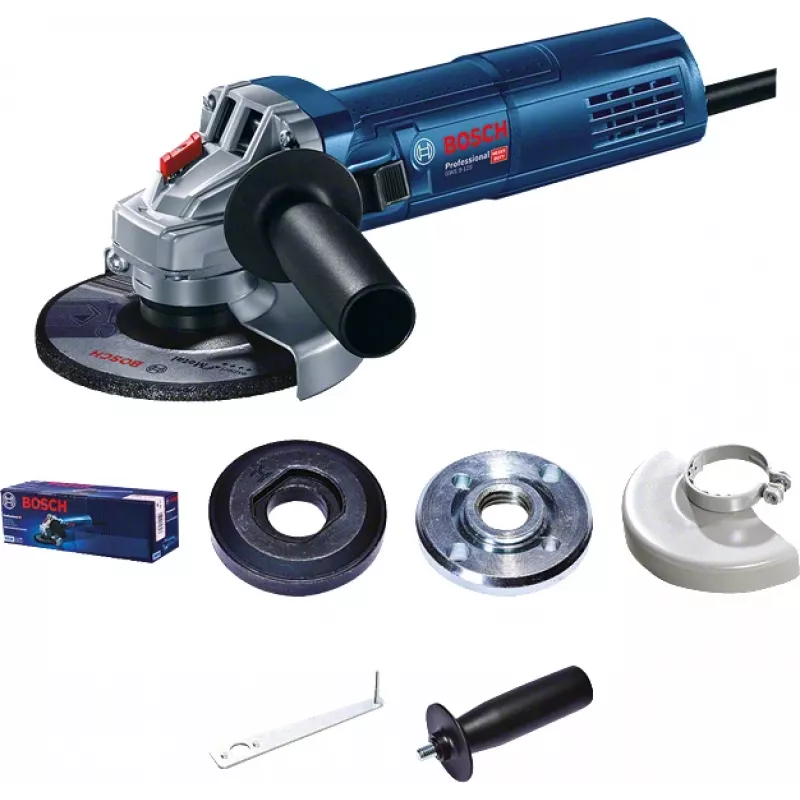 Bosch GWS 9-125 kampinis šlifuoklis 12,5 cm 11000 RPM 900 W 1,9 kg