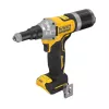 Akumuliatorinė kniedžių sklendė DeWalt DCF414NT-XJ — baterijomis maitinamas kniedijimo įrankis, nešiojamas