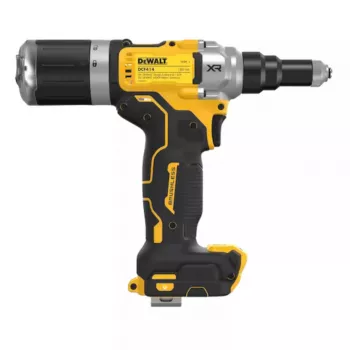 Akumuliatorinė kniedžių sklendė DeWalt DCF414NT-XJ — baterijomis maitinamas kniedijimo įrankis, nešiojamas