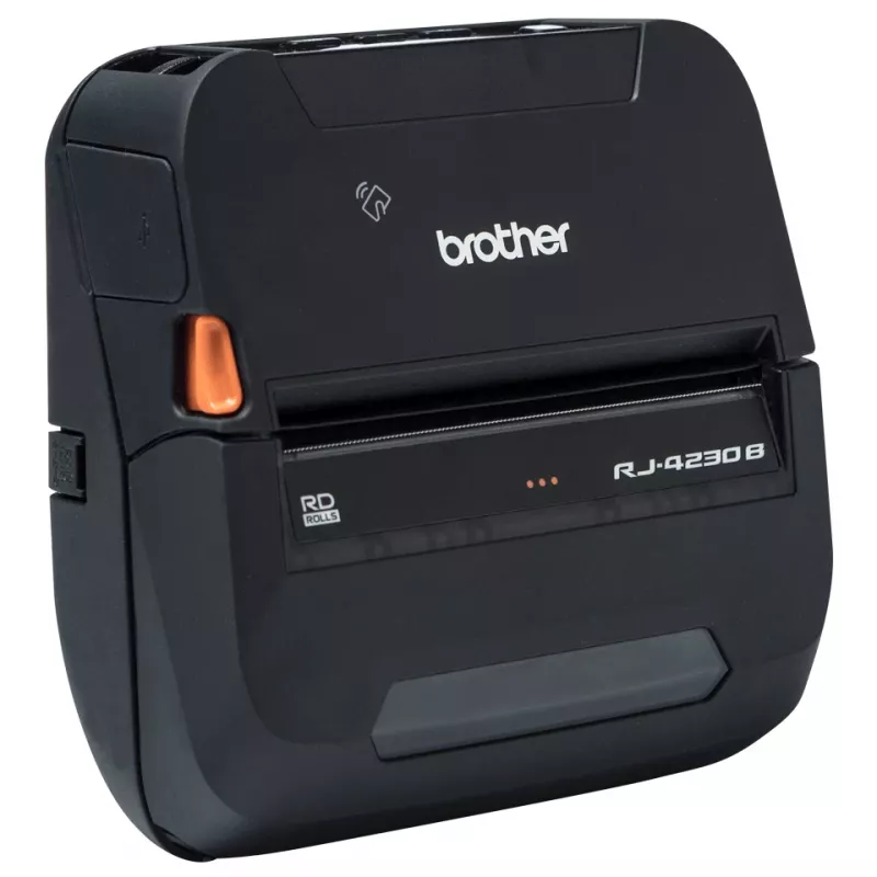Brother RJ-4230B POS spausdintuvas 203 x 203 DPI Laidinis ir belaidis Tiesioginis terminis Mobilus spausdintuvas
