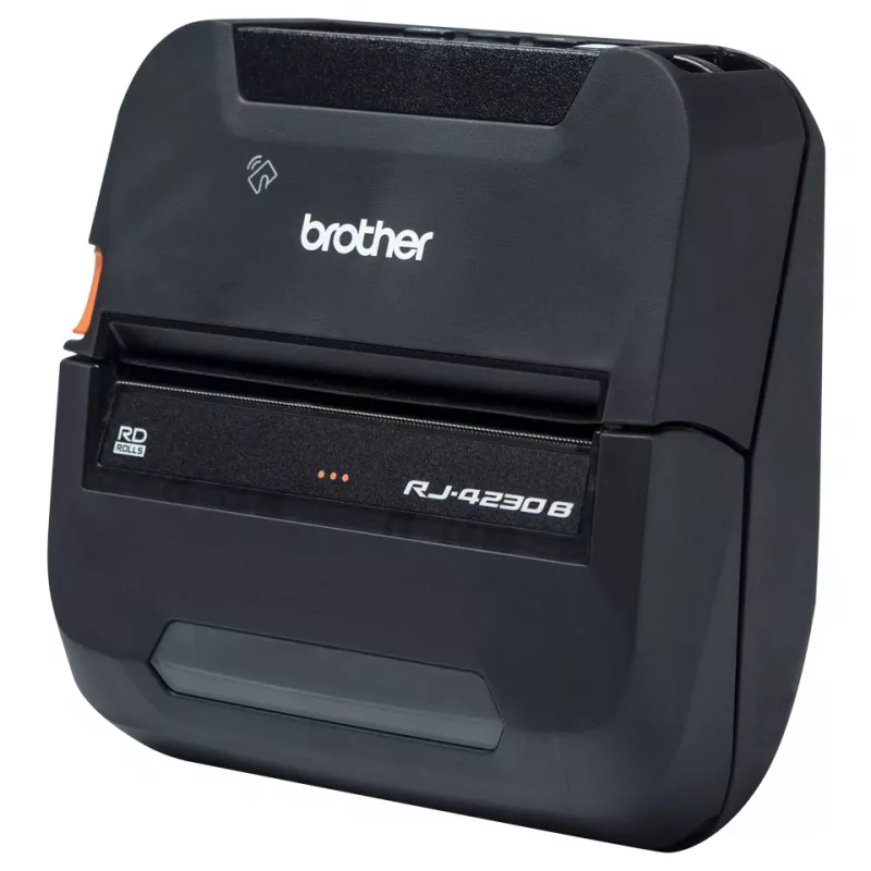 Brother RJ-4230B POS spausdintuvas 203 x 203 DPI Laidinis ir belaidis Tiesioginis terminis Mobilus spausdintuvas