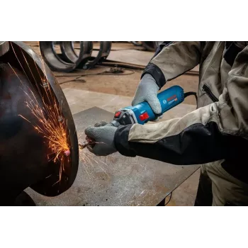 Bosch GGS 30 LS tiesinis šlifuoklis Plokščiasis šlifuoklis 33000 RPM Juoda, Mėlyna 750 W