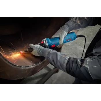 Bosch GGS 30 LS tiesinis šlifuoklis Plokščiasis šlifuoklis 33000 RPM Juoda, Mėlyna 750 W
