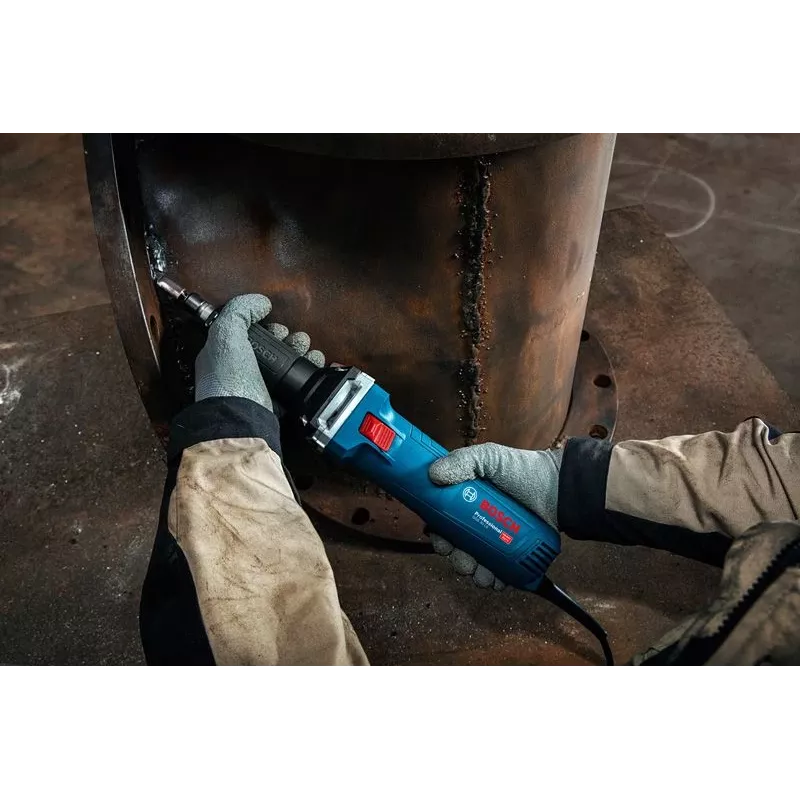 Bosch GGS 30 LS tiesinis šlifuoklis Plokščiasis šlifuoklis 33000 RPM Juoda, Mėlyna 750 W