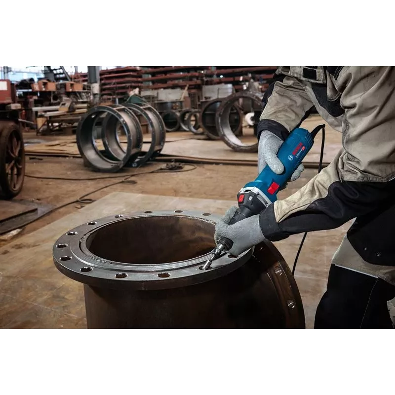 Bosch GGS 30 LS tiesinis šlifuoklis Plokščiasis šlifuoklis 33000 RPM Juoda, Mėlyna 750 W