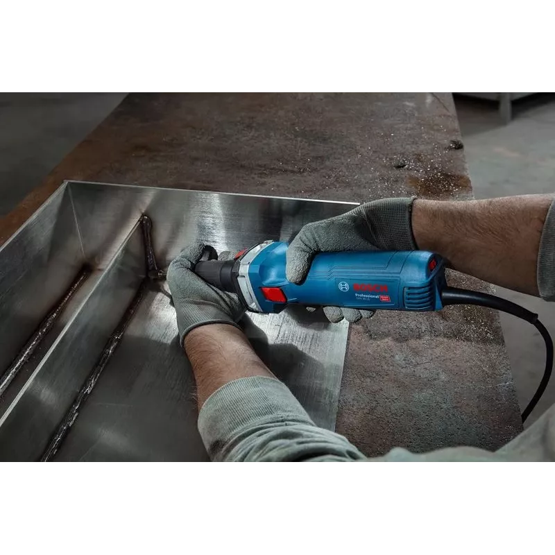 Bosch GGS 30 LS tiesinis šlifuoklis Plokščiasis šlifuoklis 33000 RPM Juoda, Mėlyna 750 W