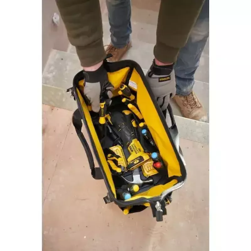 Įrankių laikymo dėklas Stanley FATMAX FMST17627-1 vandeniui atsparus juodas geltonas