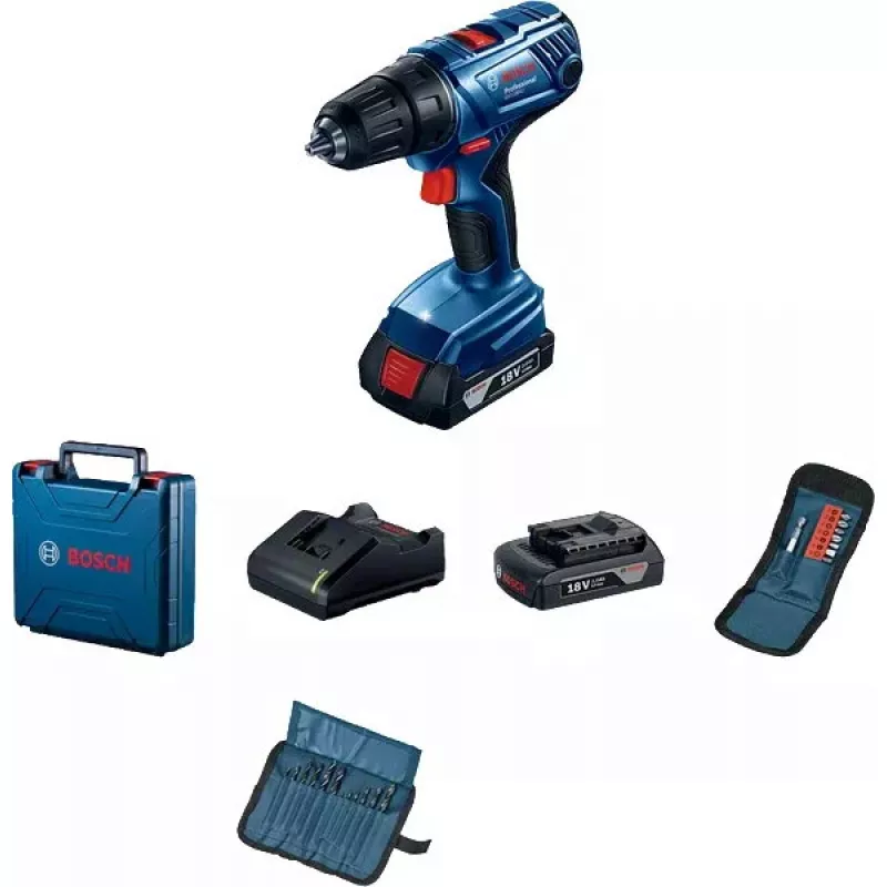 Bosch GSR 180-LI 1900 RPM beraktis įvairiaspalvis