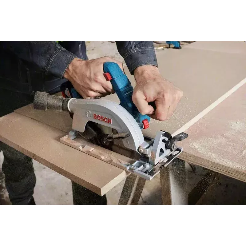 Bosch GKS 185-LI 16,5 cm juoda, mėlyna, pilka 5000 aps./min.