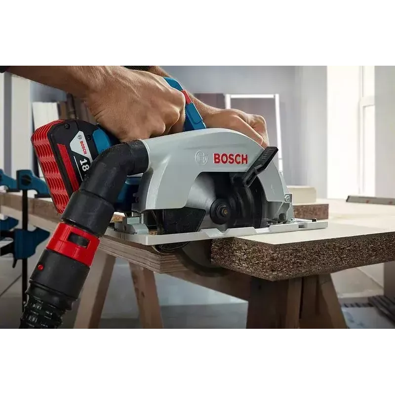 Bosch GKS 185-LI 16,5 cm juoda, mėlyna, pilka 5000 aps./min.