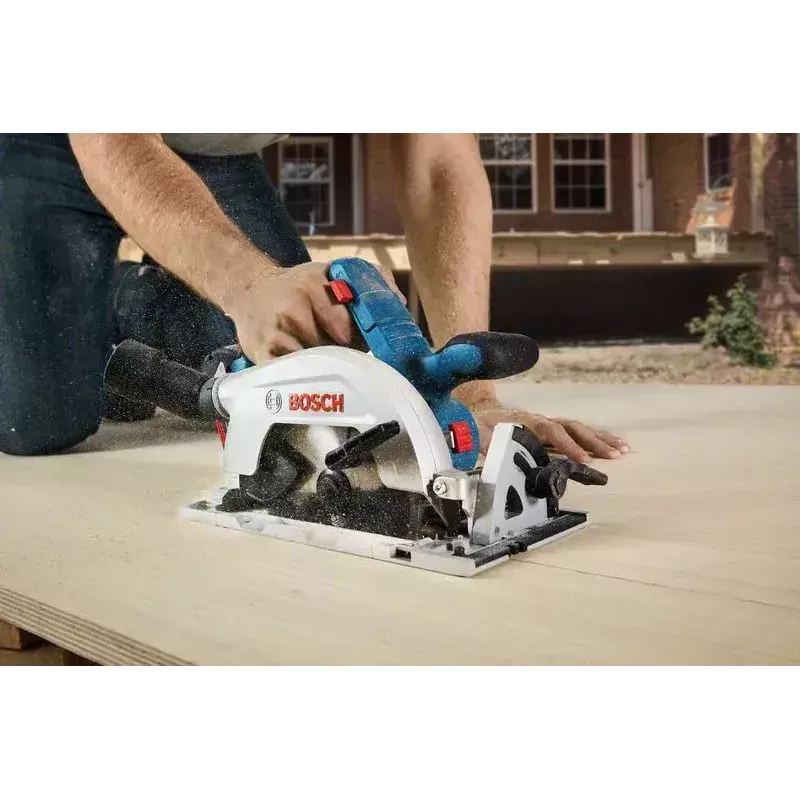 Bosch GKS 185-LI 16,5 cm juoda, mėlyna, pilka 5000 aps./min.