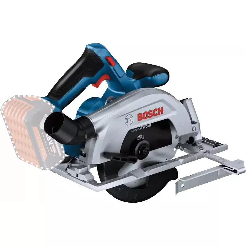 Bosch GKS 185-LI 16,5 cm juoda, mėlyna, pilka 5000 aps./min.