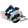 Bosch GKS 185-LI 16,5 cm juoda, mėlyna, pilka 5000 aps./min.