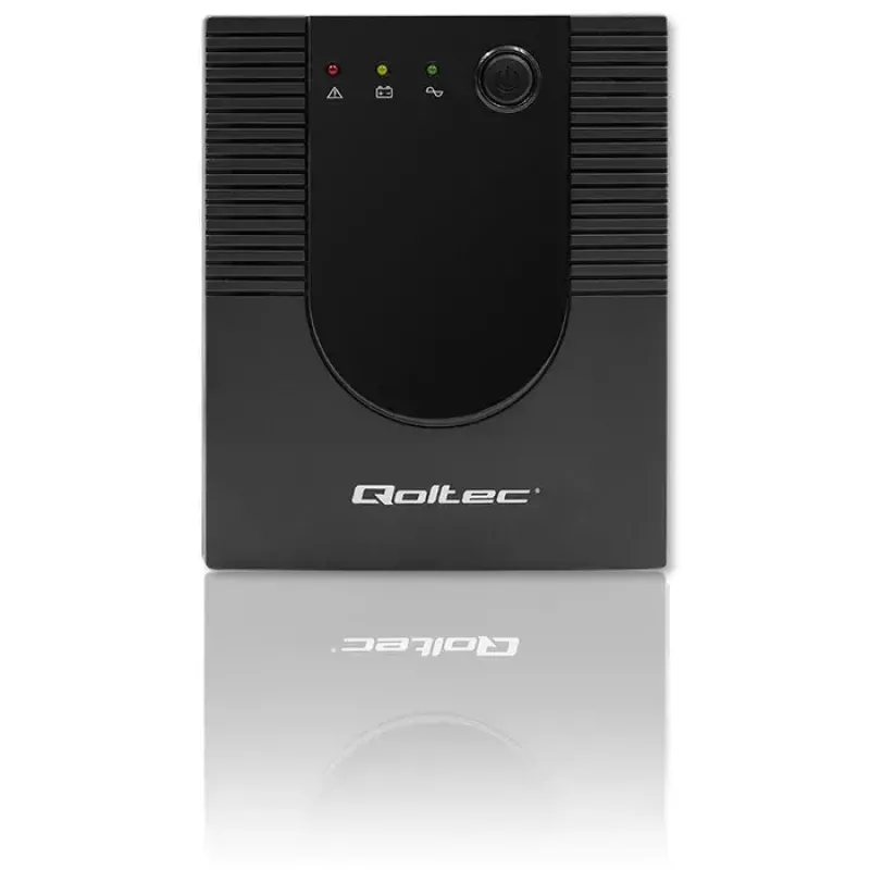 Qoltec UPS 53776 Line-Interactive 1,5 kVA 900 W 4 kintamosios srovės lizdų