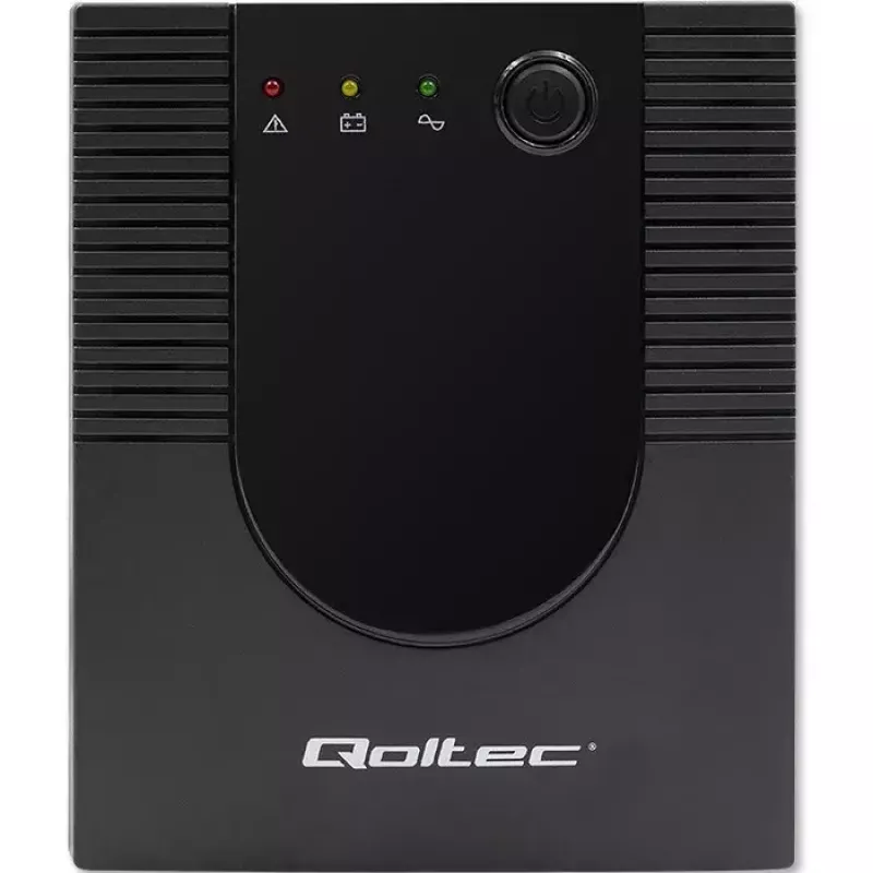 Qoltec UPS 53776 Line-Interactive 1,5 kVA 900 W 4 kintamosios srovės lizdų