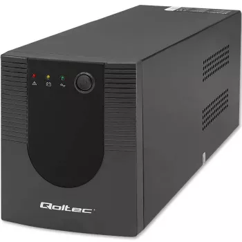 Qoltec UPS 53776 Line-Interactive 1,5 kVA 900 W 4 kintamosios srovės lizdų